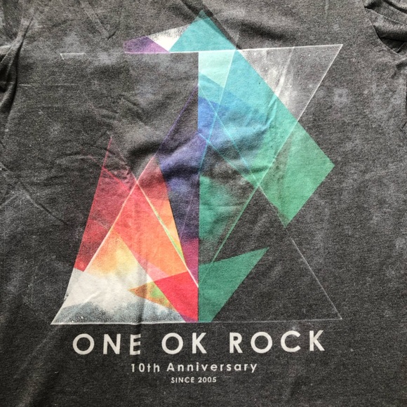 One Ok Rock Japanese Rock Band 10th Anniversary Concert T Shirt Unisex Size XL - Picture 4 of 9